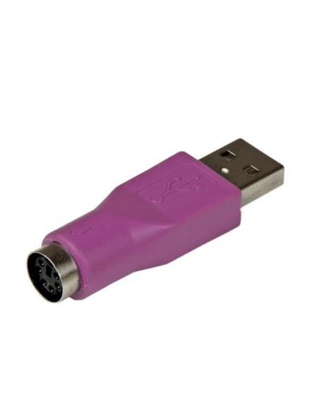 Adaptador Conversor PS/2 MiniDIN a USB para Teclado - PS/2 Hembra - USB A Macho