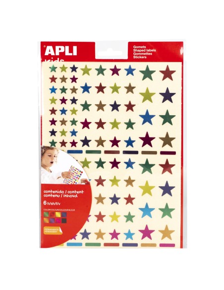 18396 etiqueta autoadhesiva Estrella Permanente