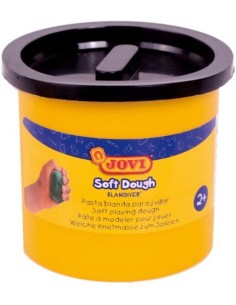 Pack 5 botes blandiver soft dough 110 g color negro
