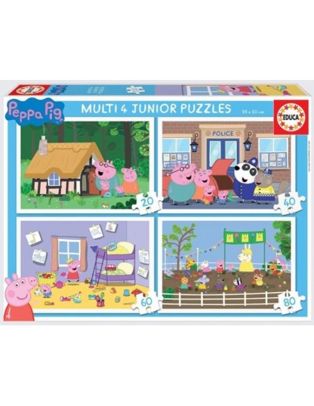 MULTI 4 JUNIOR PEPPA PIG 20 40 60 80