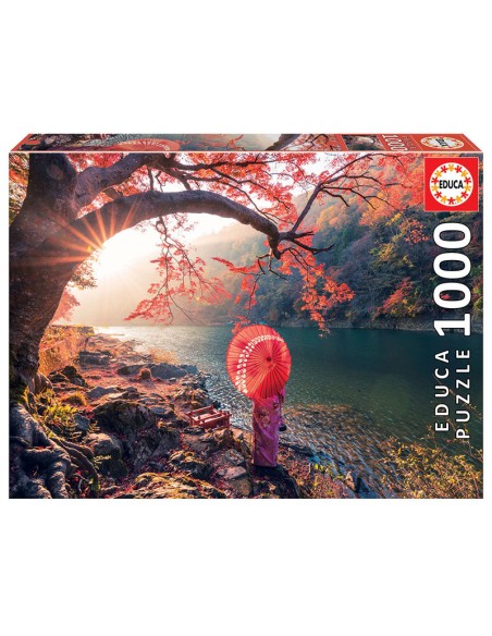 Sunrise In Katsuma River Puzzle rompecabezas 1000 pieza(s) Paisaje