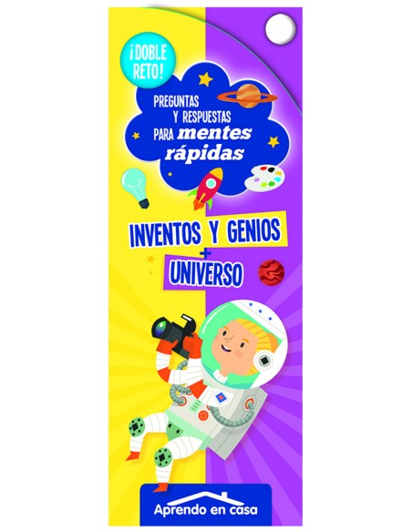 APRENDO EN CASA DOBLE RETO INVENTOS Y GENIOS UNIVERSO