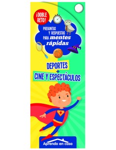 APRENDO EN CASA DOBLE RETO DEPORTES CINE Y ESPECTACULOS