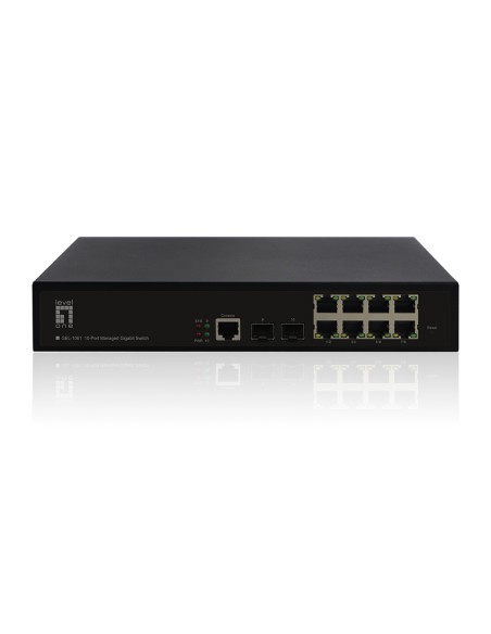 GEL-1061 switch Gestionado L2 Gigabit Ethernet (10/100/1000) Negro