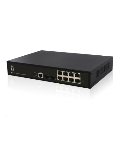 GEL-1061 switch Gestionado L2 Gigabit Ethernet (10/100/1000) Negro