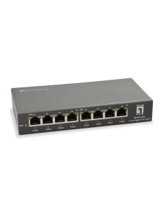 GEP-0823 switch Gigabit Ethernet (10/100/1000) Energía sobre Ethernet (PoE) Negro