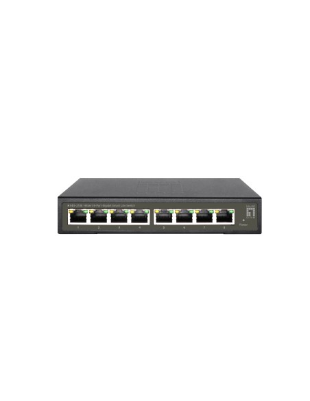 GES-2108 switch Gestionado L2 Gigabit Ethernet (10/100/1000) Negro