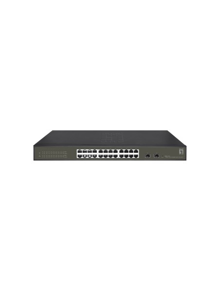 GES-2126 switch Gestionado L2 Gigabit Ethernet (10/100/1000) Negro