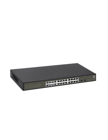 GES-2126 switch Gestionado L2 Gigabit Ethernet (10/100/1000) Negro