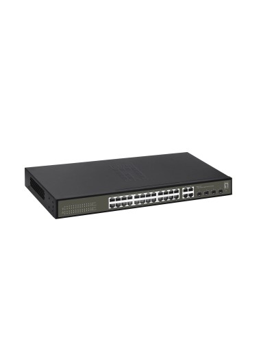 GES-2128 switch Gestionado L2 Gigabit Ethernet (10/100/1000) Negro