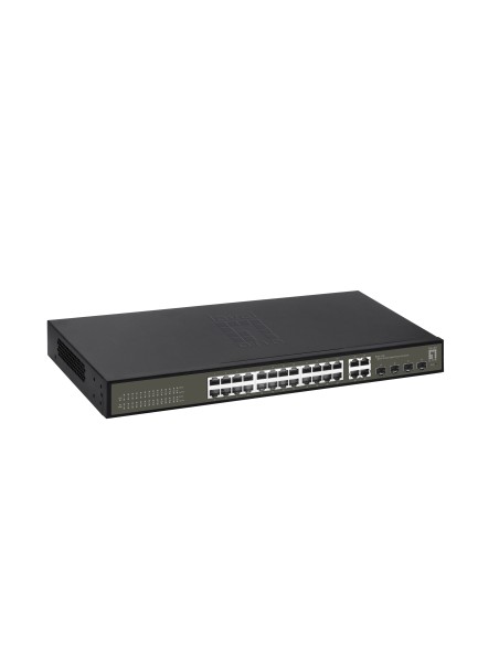 GES-2128 switch Gestionado L2 Gigabit Ethernet (10/100/1000) Negro