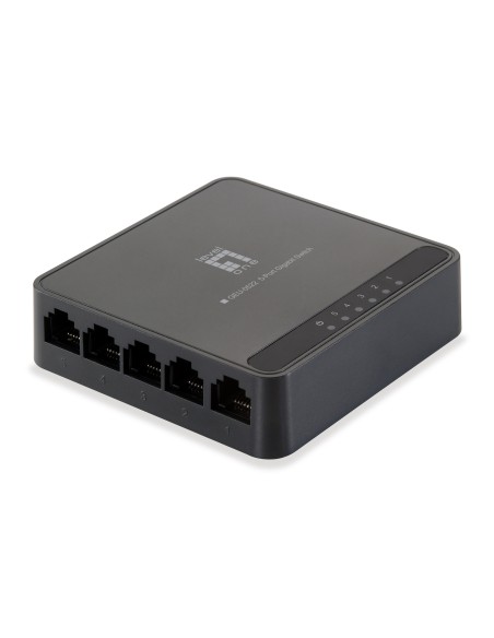 GEU-0522 switch Gigabit Ethernet (10/100/1000) Negro