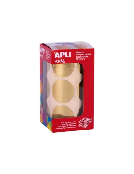 ROLLO GOMETS APLI REDON. 33MM METAL ORO