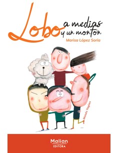 LOBO A MEDIAS Y UN MONTON
