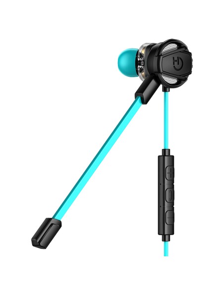 Taiko Auriculares Alámbrico Dentro de oído Juego Negro, Turquesa