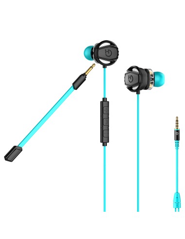 Taiko Auriculares Alámbrico Dentro de oído Juego Negro, Turquesa