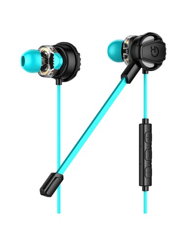 Taiko Auriculares Alámbrico Dentro de oído Juego Negro, Turquesa