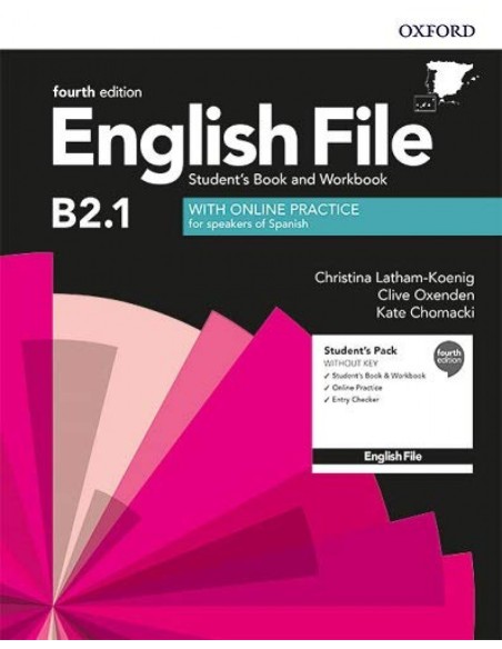 English File 4th Edition B21 Student s Book and Workbook without Key Pack