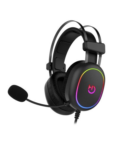 Erys ARGB Auriculares Diadema Conector de 3,5 mm Negro