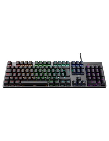 GK400 ARGB teclado USB Negro