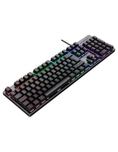 GK400 ARGB teclado USB Negro