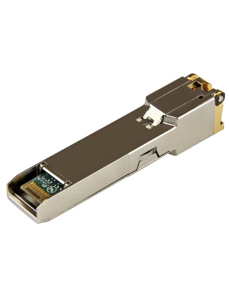 Paquete de 10 Módulos SFP Compatibles con Cisco GLC-T - 1000BASE-T - SFP a RJ45 Cat6 / Cat5e - SFP Ethernet Gigabit de 1Gb - RJ