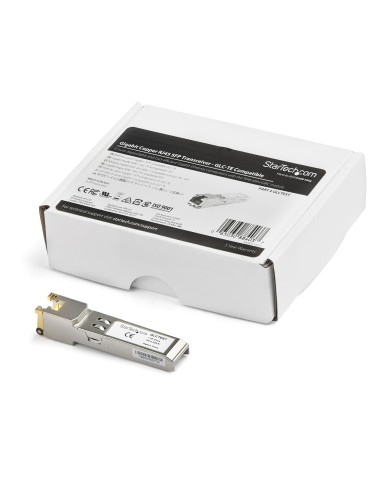 Módulo Transceptor SFP Compatible con Cisco GLC-TE - Cobre - 1000BASE-T - SFP a RJ45 Cat6 / Cat5e, 100m, Temperatura Extendida 