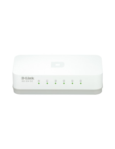 GO-SW-5E switch No administrado Fast Ethernet (10/100) Blanco