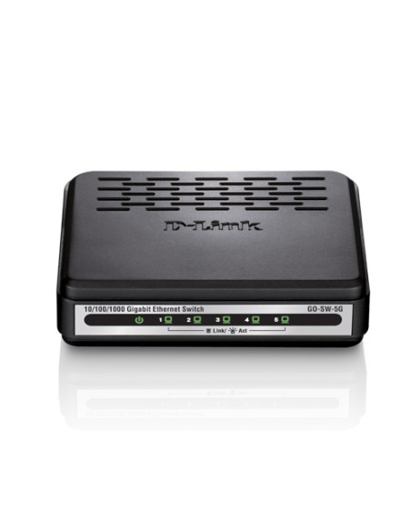 GO-SW-5G switch No administrado Negro