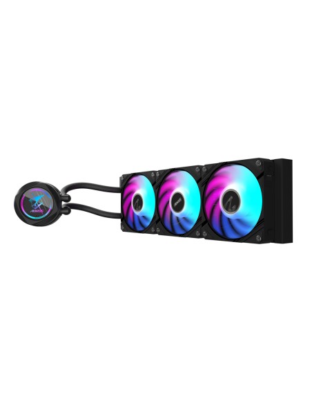 AORUS WATERFORCE II 360 Procesador Sistema de refrigeración líquida todo en uno 12 cm Negro