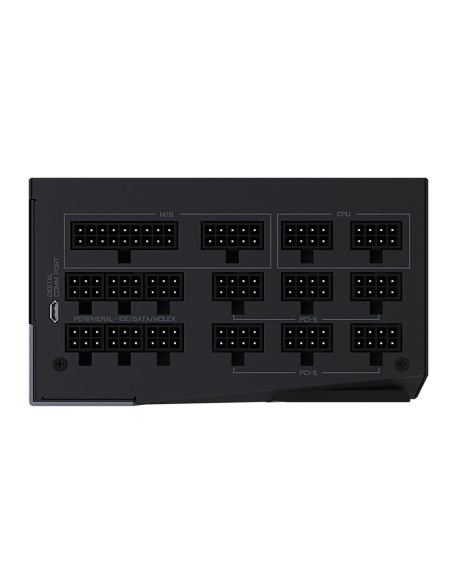 AORUS P1200W unidad de fuente de alimentación 1200 W 20+4 pin ATX ATX Negro