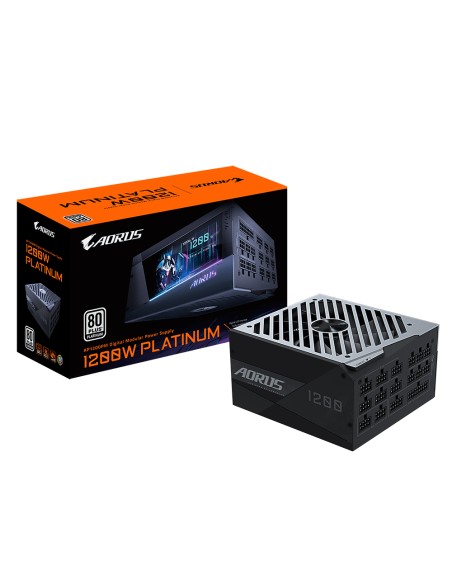 AORUS P1200W unidad de fuente de alimentación 1200 W 20+4 pin ATX ATX Negro