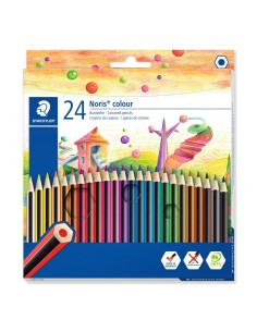 Noris colour 185 laápiz de color Multicolor 24 pieza(s)
