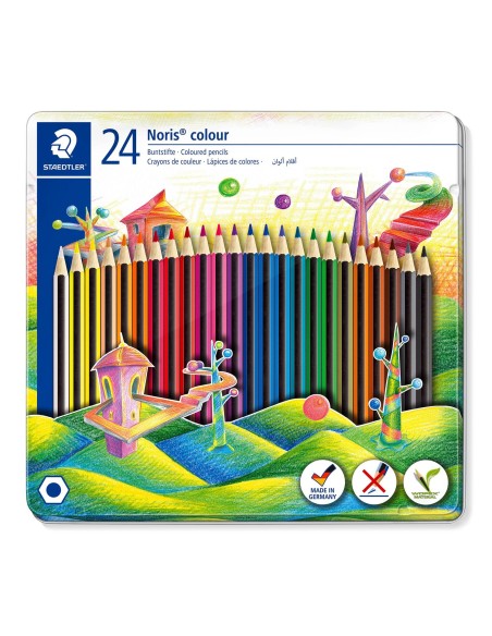 185 M24 lápiz de color Multicolor 24 pieza(s) -Pack 5 Unidades-