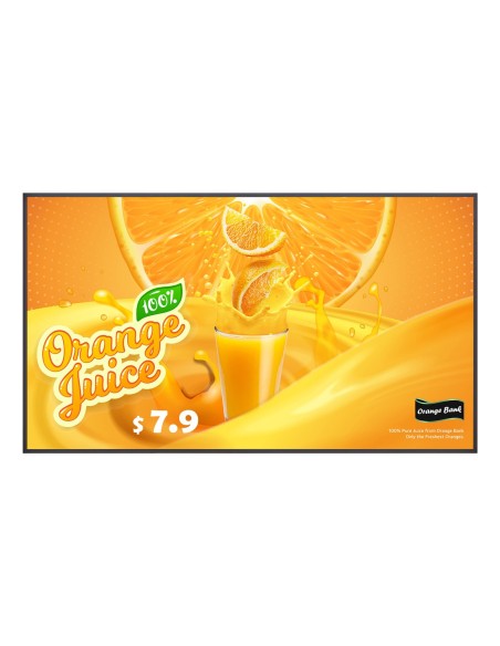 49UH5Q-E pantalla de señalización Pantalla plana para señalización digital 124,5 cm (49") LCD Wifi 500 cd / m² 4K Ultra HD Negro