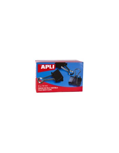 Caja 12 pinza pala abatible 51mm apli
