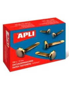C 100 encuadernadores metalicos 12mm sin arandela