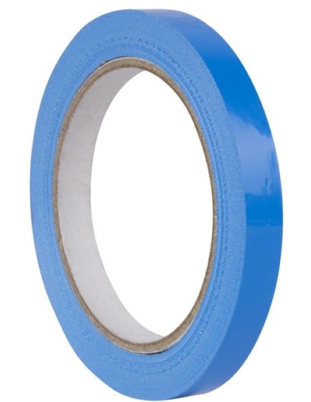 Paq 12 rollos cinta adhesiva 66mmx12mm color azul pvc apli