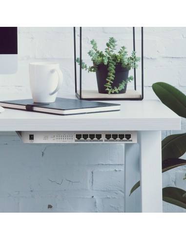 GS1008HP No administrado Gigabit Ethernet (10/100/1000) Energía sobre Ethernet (PoE) Gris