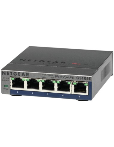 GS105E-200PES switch Gestionado L2/L3 Gigabit Ethernet (10/100/1000) Gris