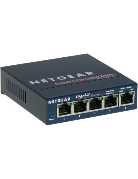 GS105 No administrado Gigabit Ethernet (10/100/1000) Azul