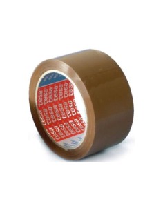 PACK 6 ROLLOS CINTA EMBALAJE PVC MARRON 4120 66MX50MM