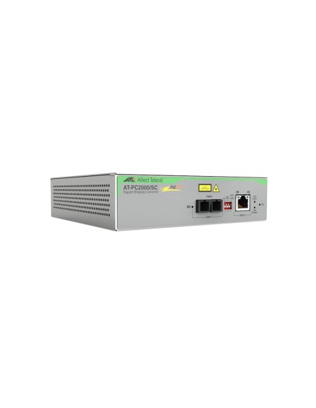 AT-PC2000/SC-960 convertidor de medio 1000 Mbit/s Gris