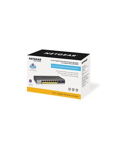 GS110TP Gestionado L2/L3/L4 Gigabit Ethernet (10/100/1000) Energía sobre Ethernet (PoE) Gris