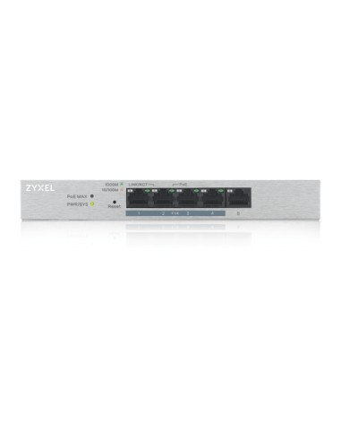 GS1200-5HP v2 Gestionado Gigabit Ethernet (10/100/1000) Energía sobre Ethernet (PoE) Gris