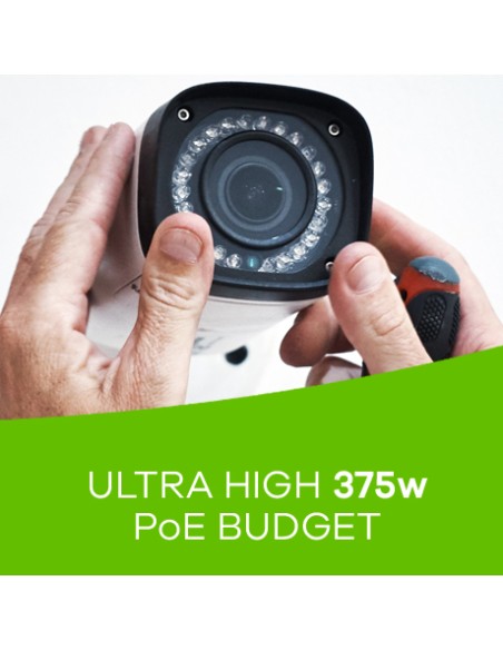 GS1350-12HP-EU0101F switch Gestionado L2 Gigabit Ethernet (10/100/1000) Energía sobre Ethernet (PoE) Gris