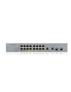 GS1350-18HP-EU0101F switch Gestionado L2 Gigabit Ethernet (10/100/1000) Energía sobre Ethernet (PoE) Gris 2