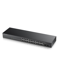 GS1900-24 Gestionado L2 Gigabit Ethernet (10/100/1000) Negro