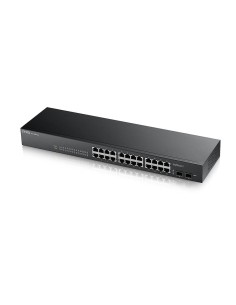 GS-1900-24 v2 Gestionado L2 Gigabit Ethernet (10/100/1000) 1U Negro 2