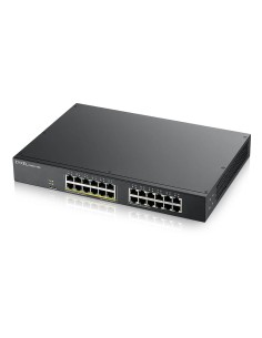 GS1900-24EP Gestionado L2 Gigabit Ethernet (10/100/1000) Energía sobre Ethernet (PoE) Negro